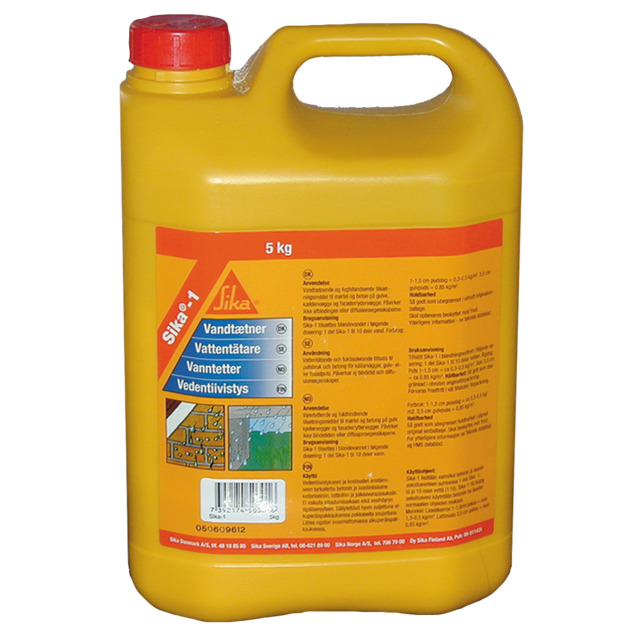 SIKA-1 5KG CEMENTBRUKTILLSATS VATTENTÄTARE          1100